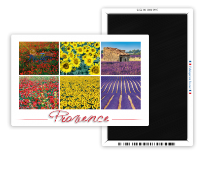 Magnet 55x80 - Fleurs de provence...(6 vues)