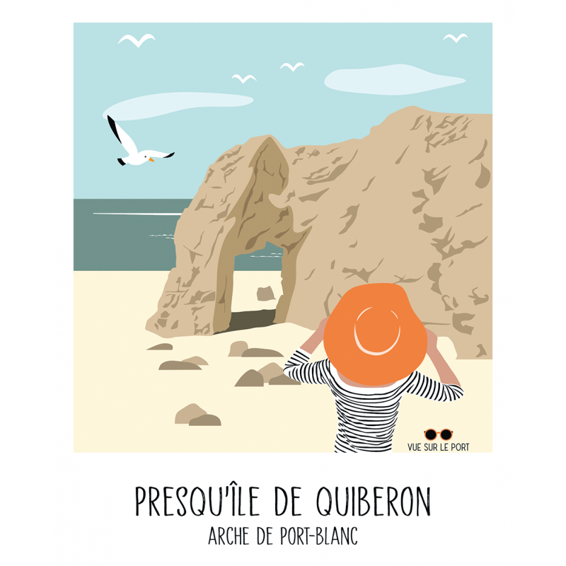 Presqu le de Quiberon Arche de Port Blanc